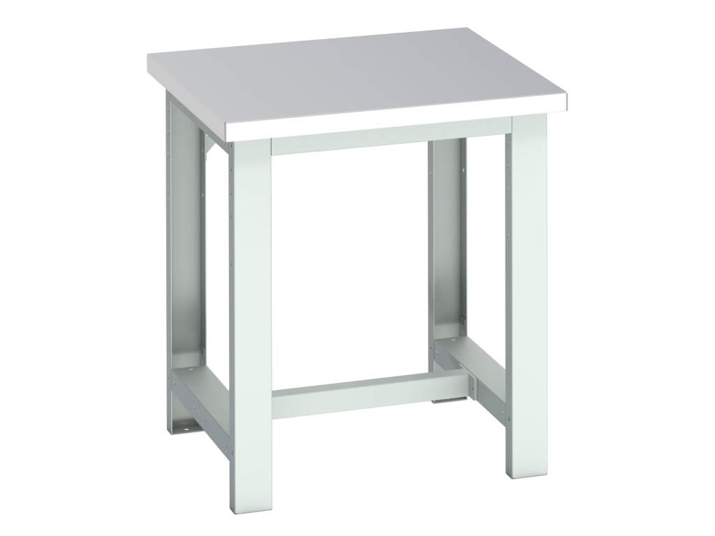 Cubio Basic Bench, Stainless Steel Clad Top 750 x 750mm                         