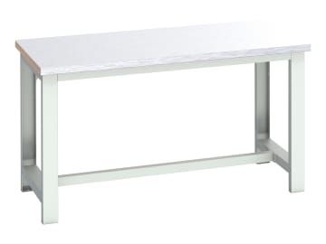 Cubio Basic Bench, Steel Clad Top 1500 x 750mm                                  