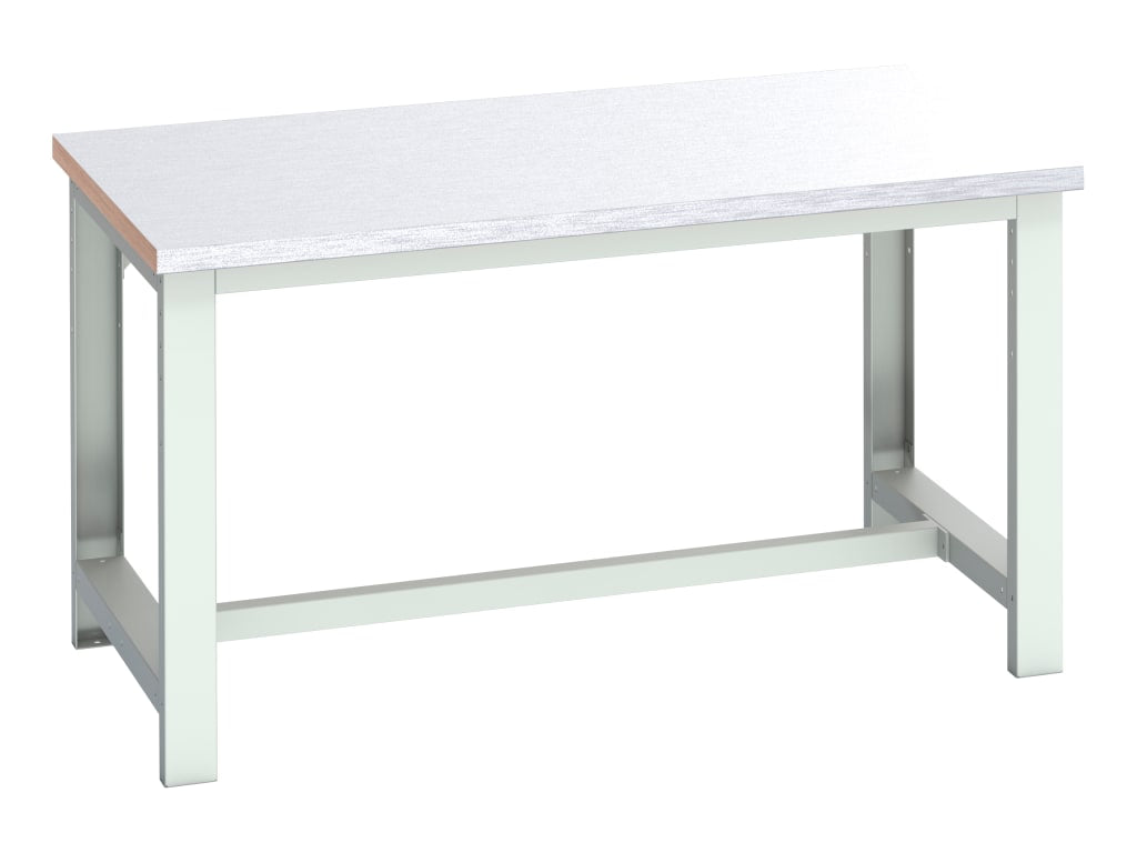 Cubio Basic Bench, Steel Clad Top 1500 x 900mm                                  