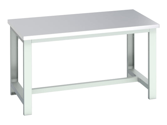 Cubio Basic Bench, Stainless Steel Clad Top 1500 x 900mm                        