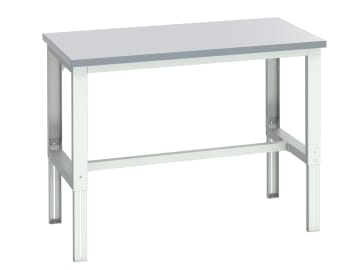 Cubio Adjustable Bench, Laminate Top 1500 x 900mm                               