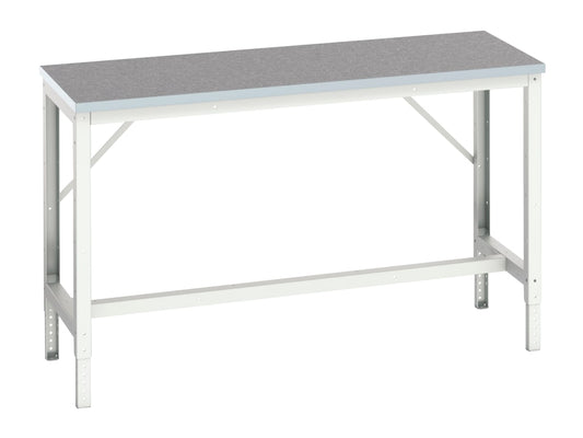 Verso Adjustable Bench, Lino Top 1500 x 600mm                                   