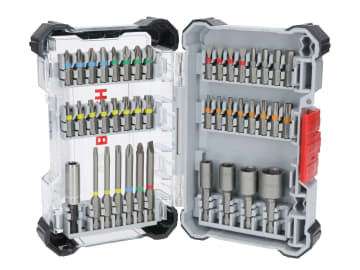 Extra Hard Screwdriver Bit Set, 43 Piece                                        