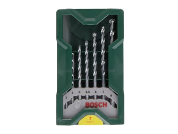 Mini-X-Line Masonry Drill Bit Set, 7 Piece                                      