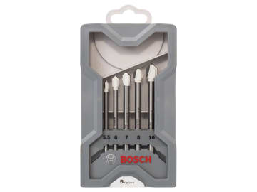 CYL-9 Ceramic Tile Drill Bit Set, 5 Piece                                       