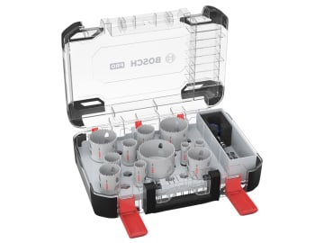 PRO Multi Material PC Plus Hole Saw Set, 14 Piece                               