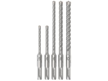 PRO SDS plus-5X Hammer Drill Bit Set, 5 Piece                                   