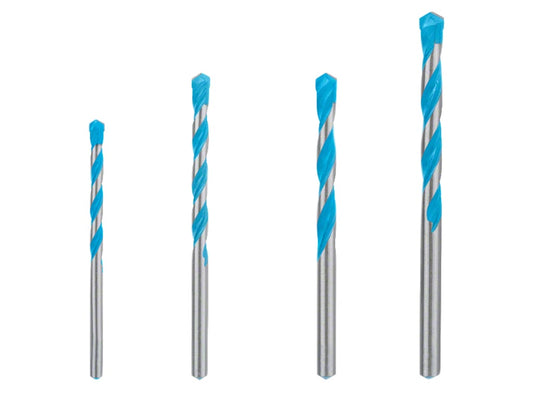 EXPERT CYL-9 Multi Construction Drill Bit Set, 4 Piece                          