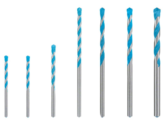 EXPERT CYL-9 Multi Construction Drill Bit Set, 7 Piece                          