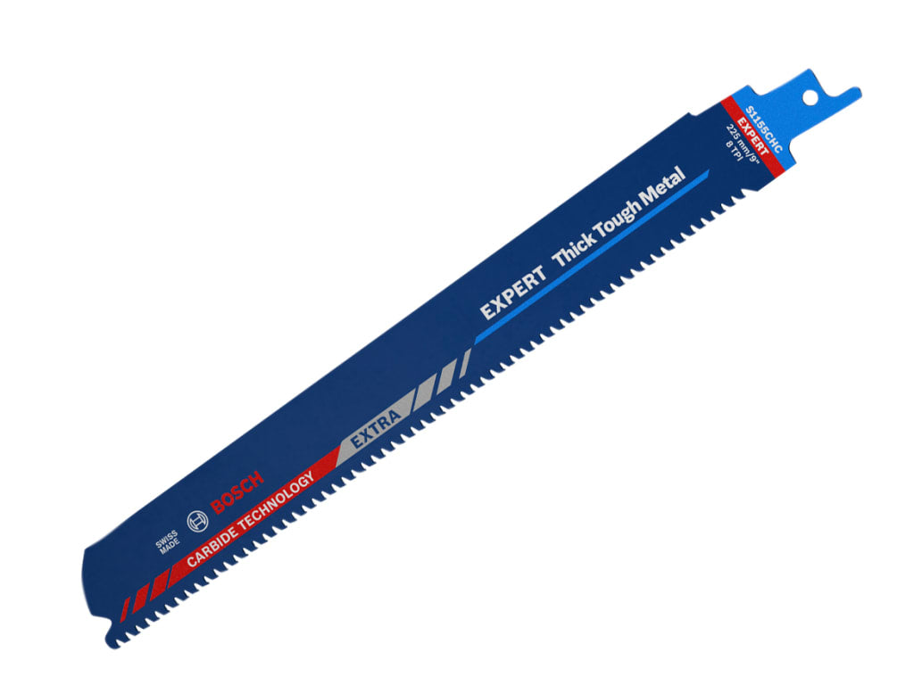 EXPERT Thick Tough Metal S1155CHC Reciprocating Blade 225mm x 8 TPI (Pack 10)   