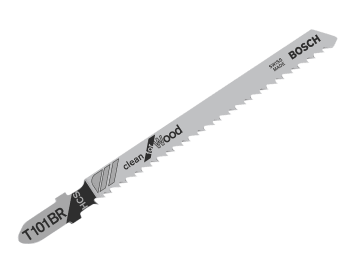 T 101 BR Clean for Wood Jigsaw Blades 100mm Pack of 5                           