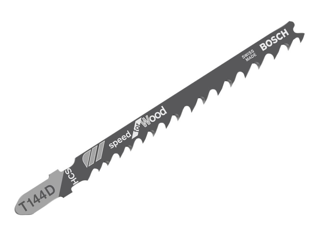 T 144 D Speed for Wood Jigsaw Blade 100mm Pack of 5                             