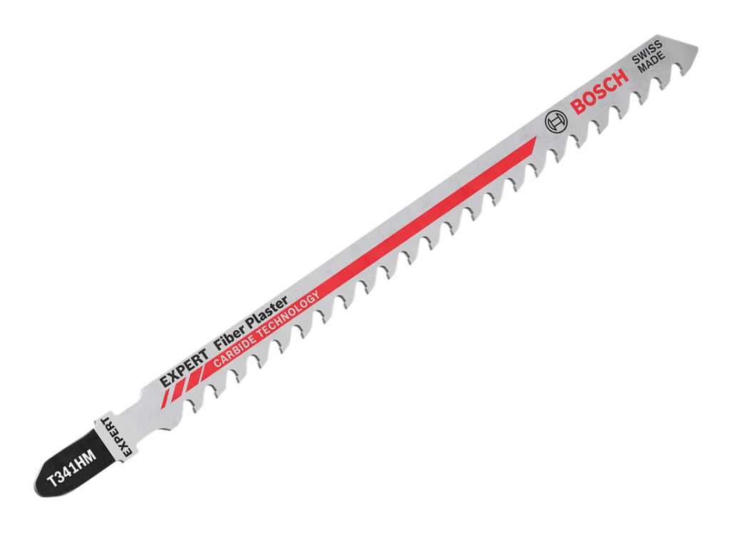 EXPERT Fibre Plaster T341HM Jigsaw Blade 132mm Pack of 3                        