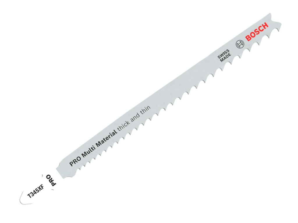 PRO Multi Material T345XF Jigsaw Blade 132mm Pack of 5                          