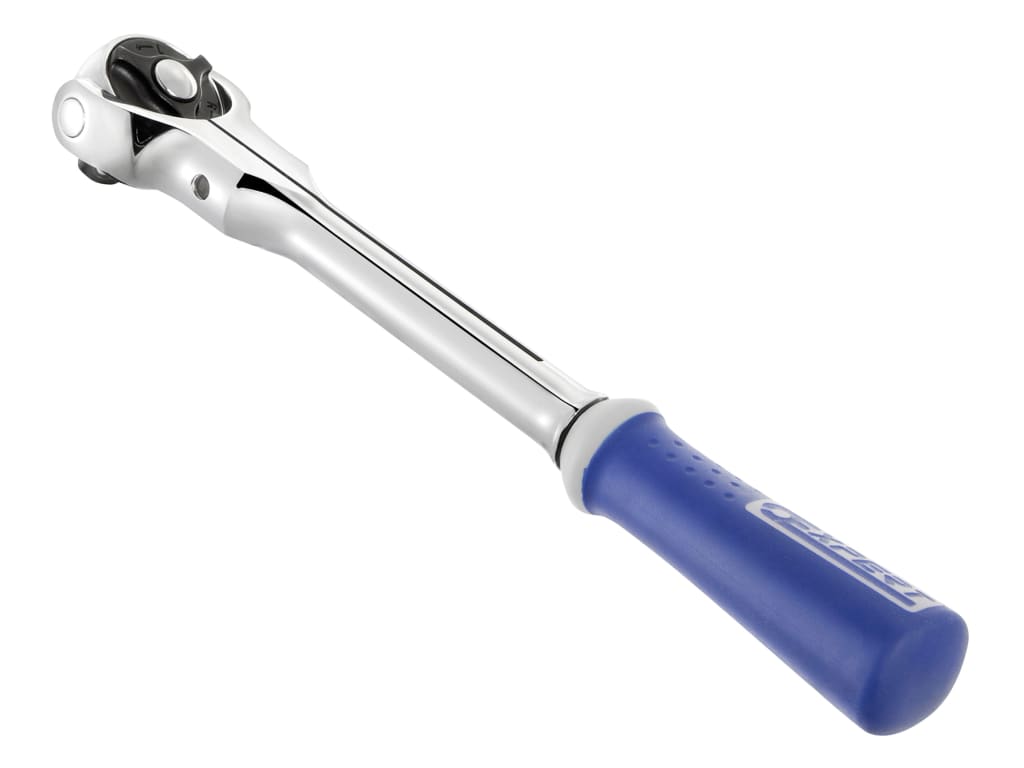 Swivel Head Reversible Ratchet 1/4in Drive                                      