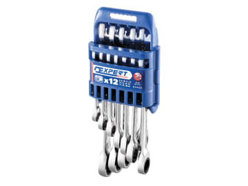 E111137 Rapid Ratchet Spanner Set, 12 Piece                                     