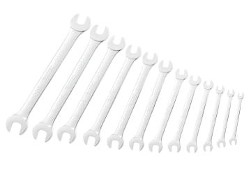 Open End Spanner Set 12 Piece Metric 6 to 32mm                                  