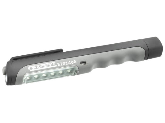 USB Rechargeable Pen Light 6+1 LED                                              