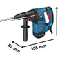 GBH 3-28 DFR SDS-Plus Professional Rotary Hammer 800W 110V