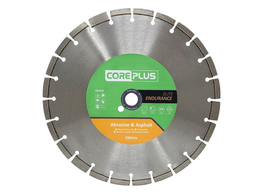 AB350E Elite Abrasive & Asphalt Diamond Blade 350mm                             