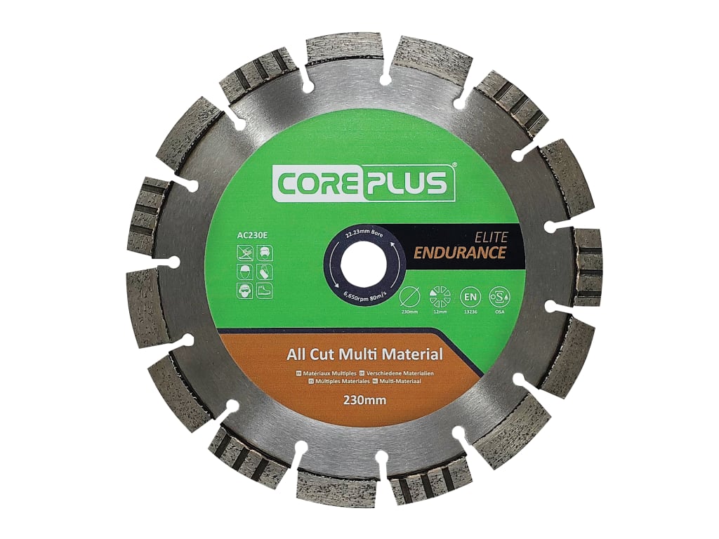 AC230E Elite All Cut Multi-Material Diamond Blade 230mm                         