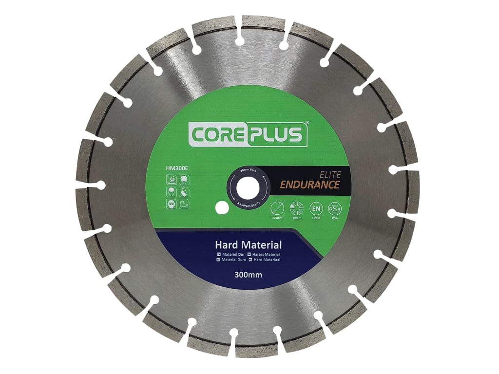 HM300E Elite Hard Material Turbo Diamond Blade 300mm                            