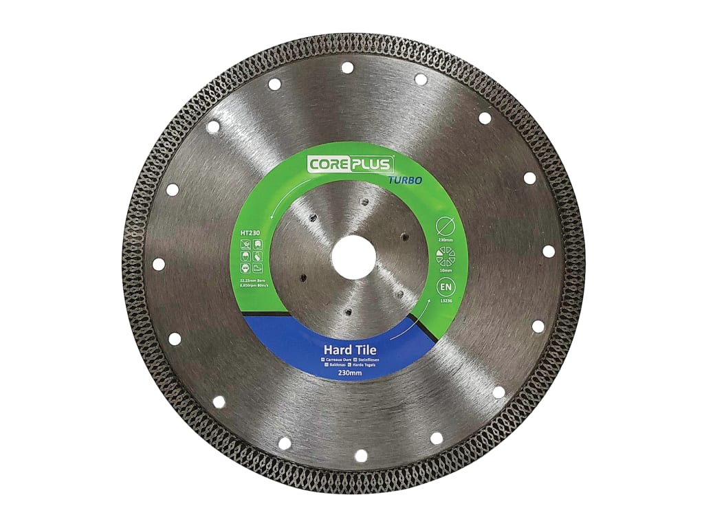 HT230 Hard Tile Turbo Diamond Blade 230mm                                       