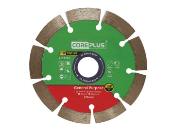 Top Twelve General Purpose Diamond Blade 125mm                                  