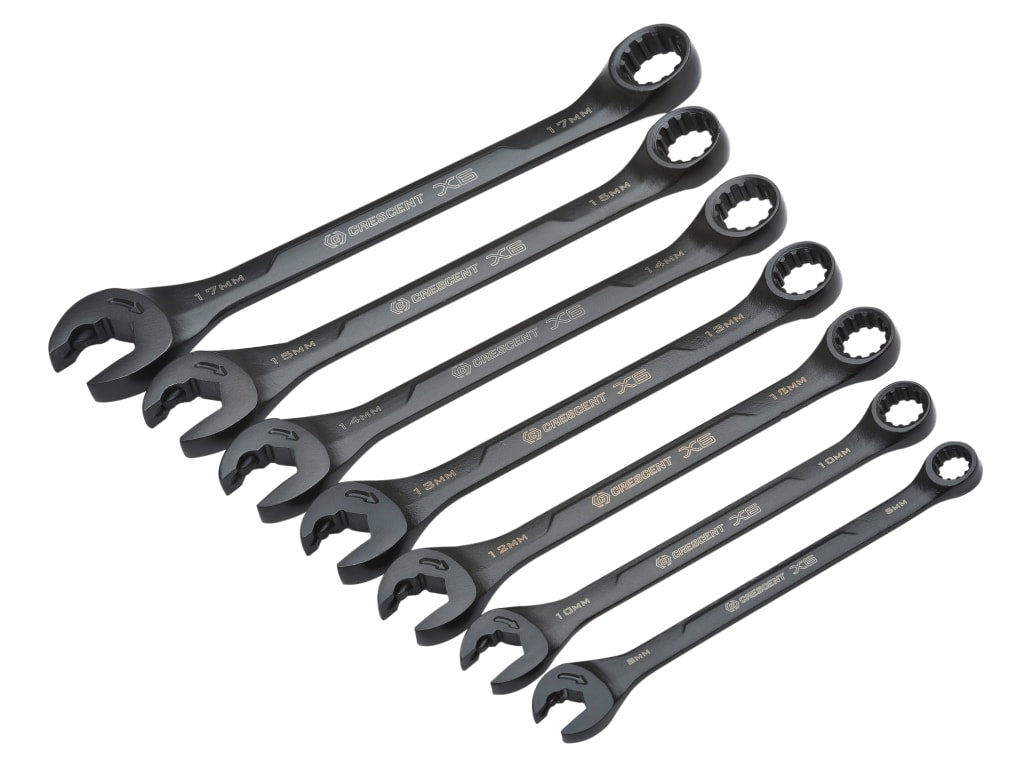 X6™ Open End Ratcheting Spanner Set, 7 Piece                                    