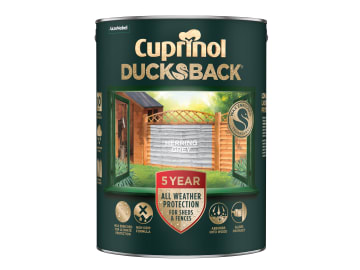 Ducksback 5 Year Waterproof for Sheds & Fences Herring Grey 5 litre             
