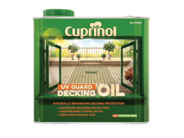 UV Guard Decking Oil Natural 2.5 litre                                          