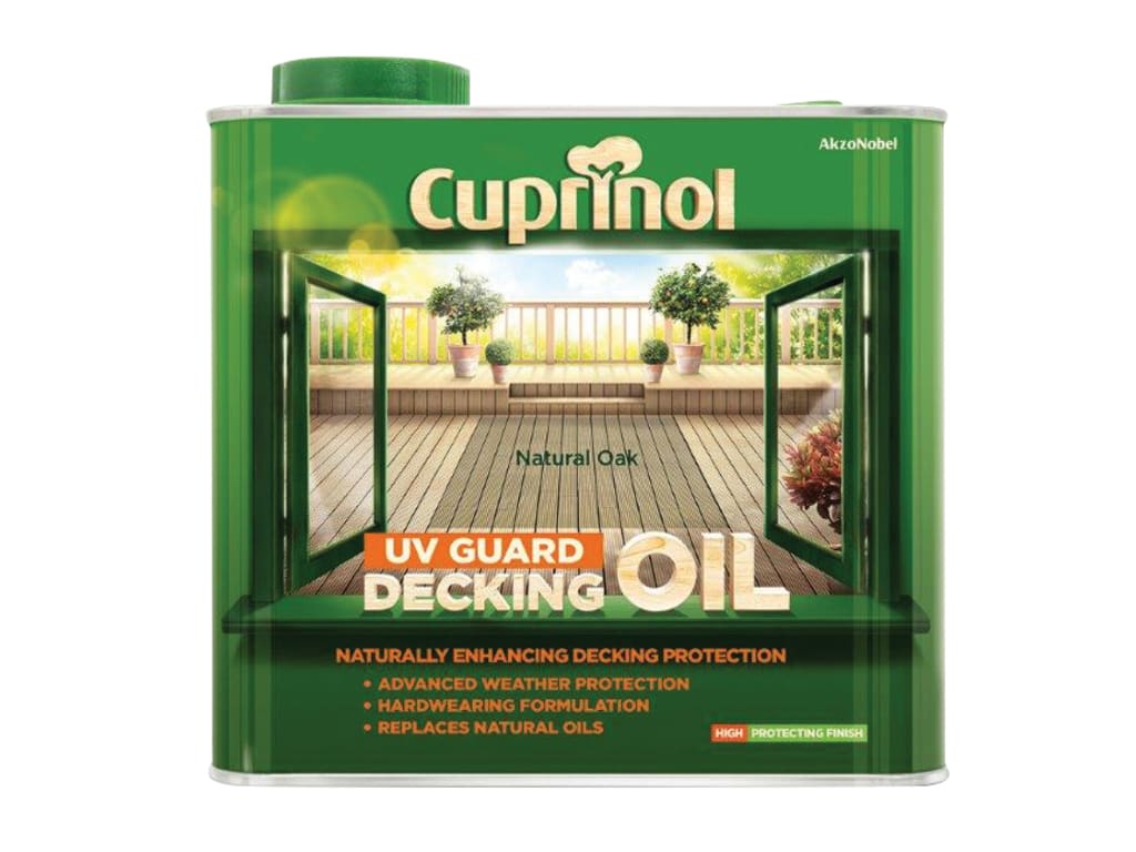 UV Guard Decking Oil Natural Oak 2.5 litre                                      