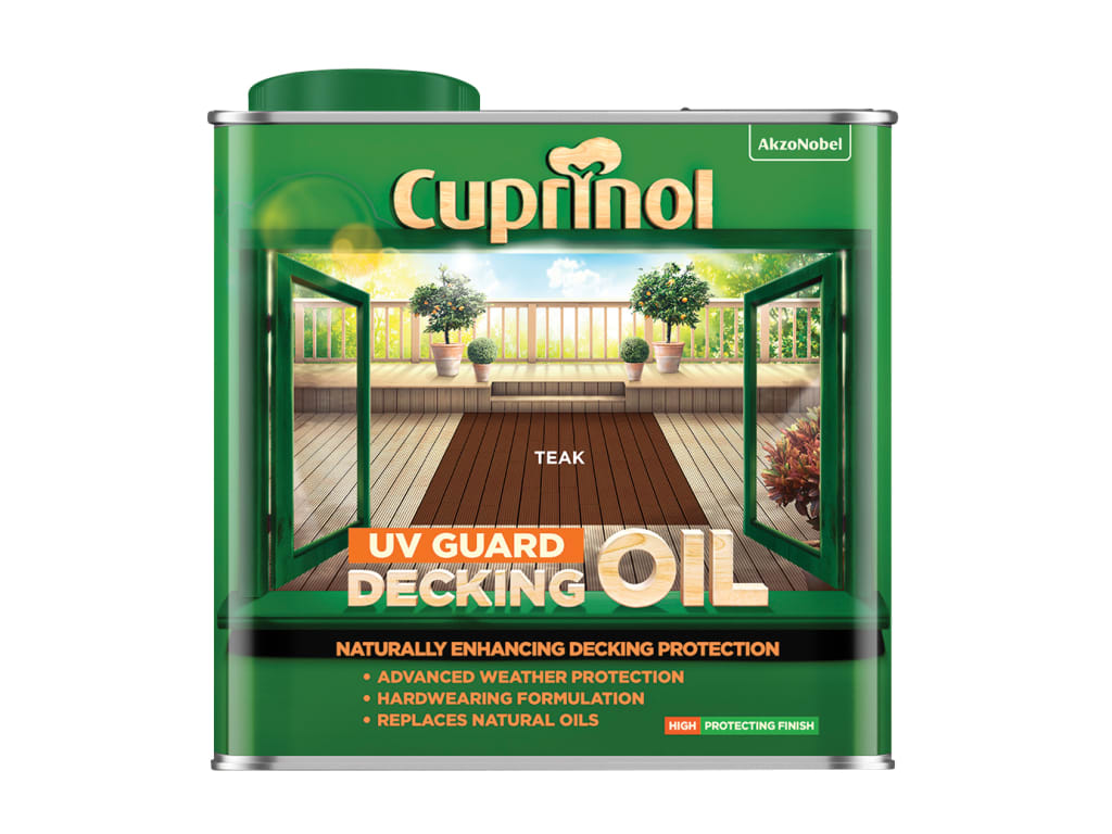 UV Guard Decking Oil Teak 2.5 litre                                             