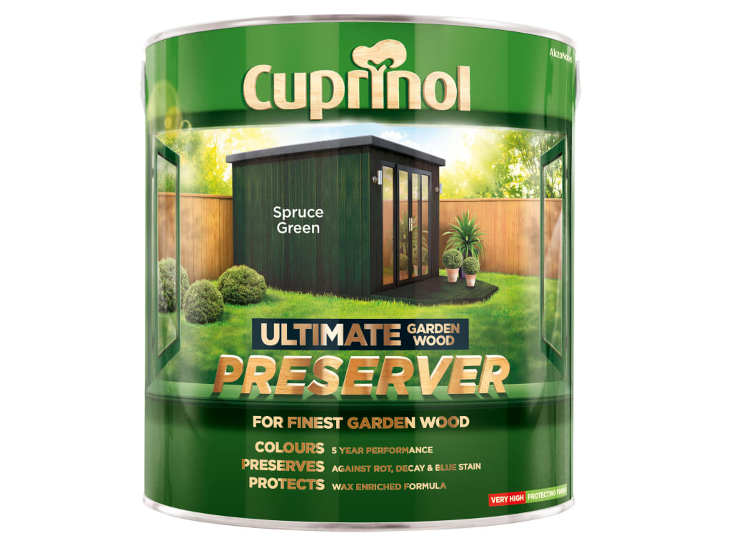 Ultimate Garden Wood Preserver Spruce Green 4 litre                             