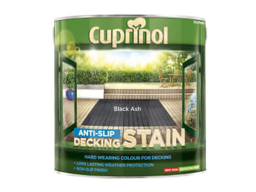 Anti-Slip Decking Stain Black Ash 2.5 litre                                     