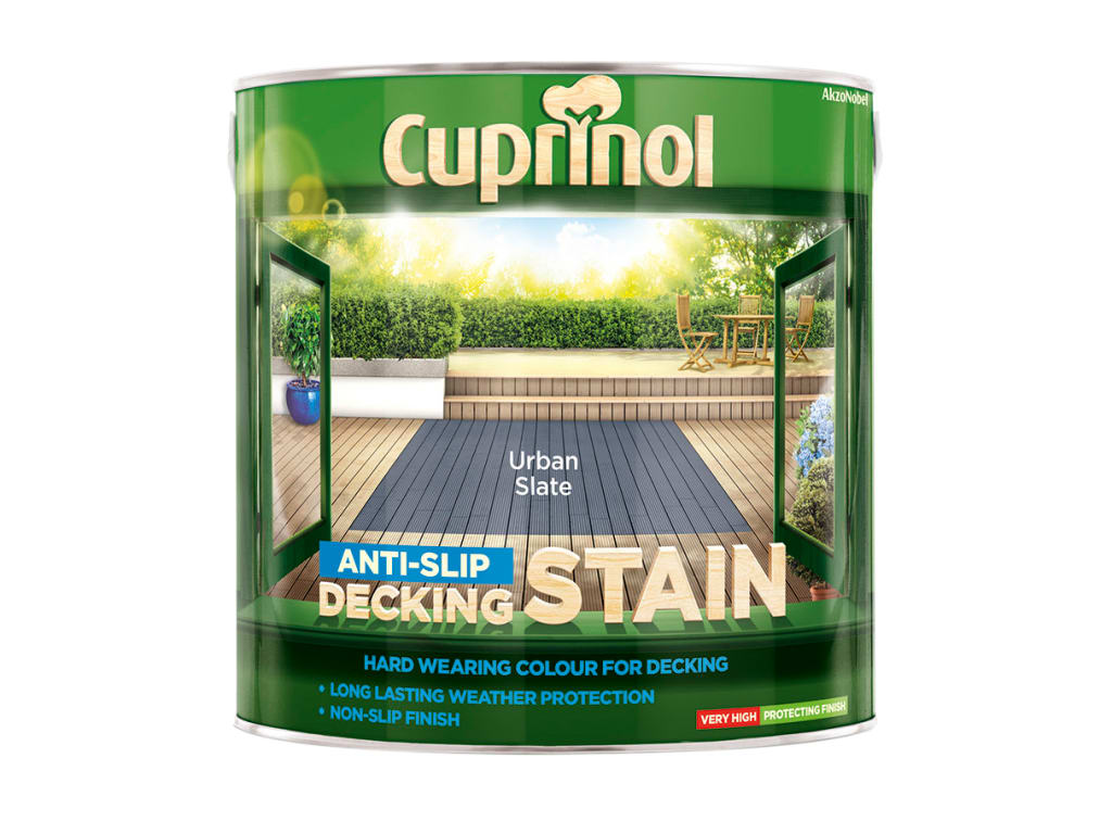 Anti-Slip Decking Stain Urban Slate 2.5 litre                                   