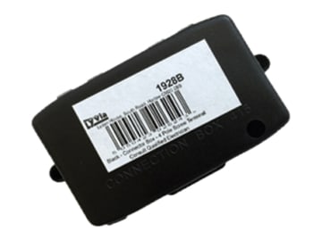 4 Pole Connector Box Black                                                      
