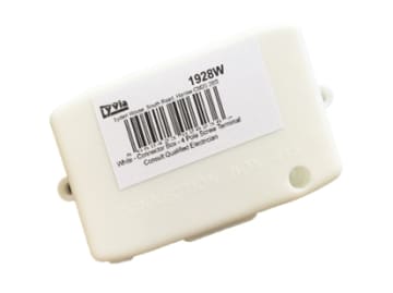 4 Pole Connection Box White                                                     