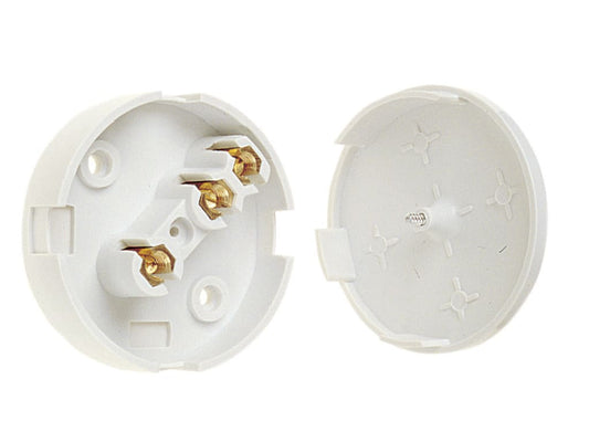 3 Terminal Junction Box 30A White                                               
