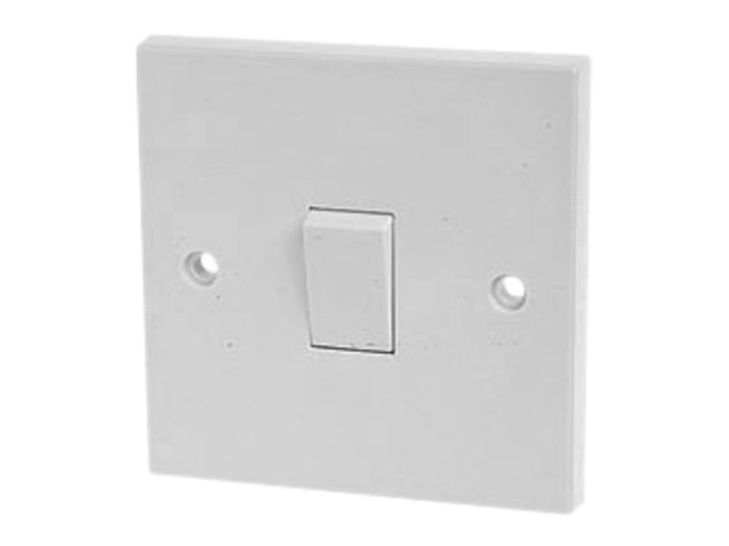 Light Switch 1-Gang 2-Way 10A                                                   