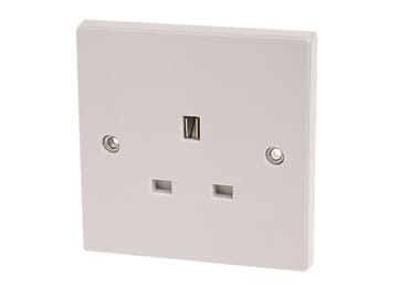 Unswitched Socket 1-Gang 13A                                                    