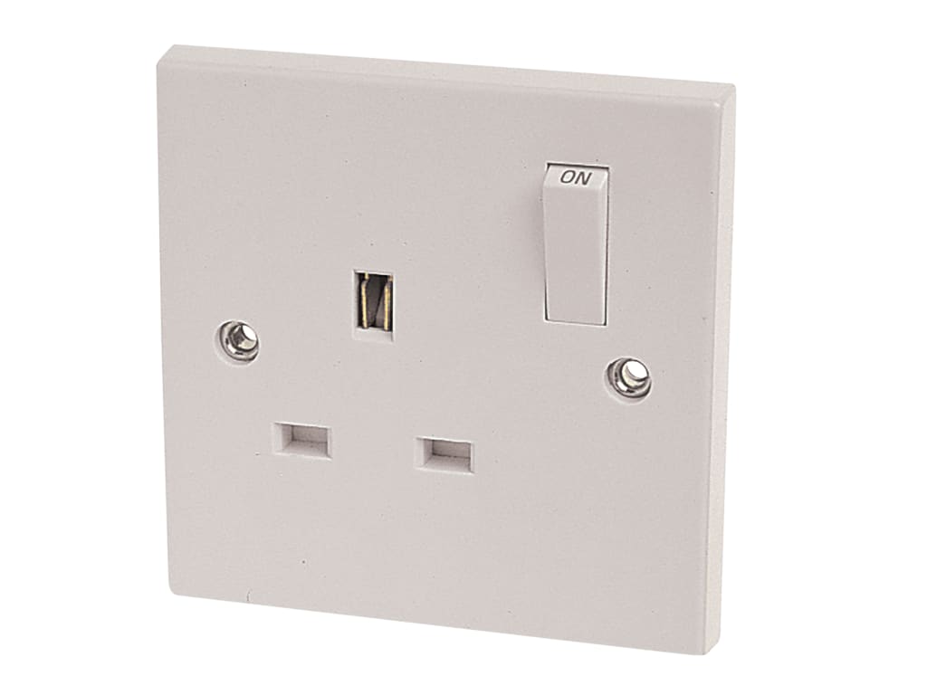 Switched Socket 1-Gang 13A                                                      