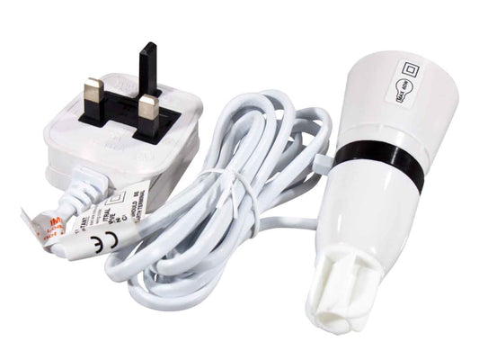 Bottle B22 Lamp Adaptor with Flex & Plug                                        