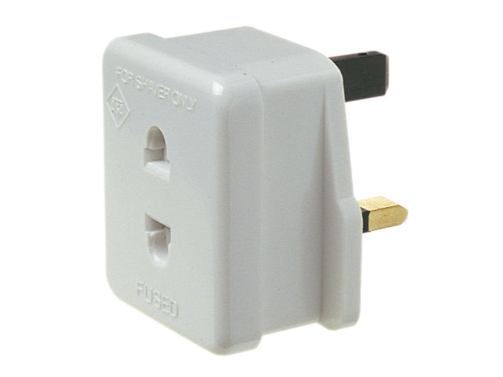 Shaver Adaptor 13A Fused                                                        
