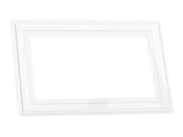 Clear Finger Plate 2-Gang                                                       