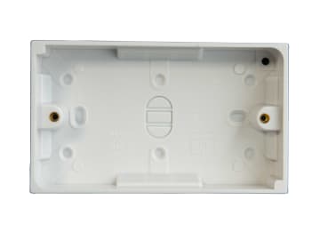Pattress Box 2-Gang 25mm                                                        