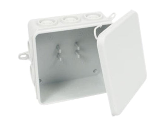 Square IP54 Junction Box 80mm                                                   