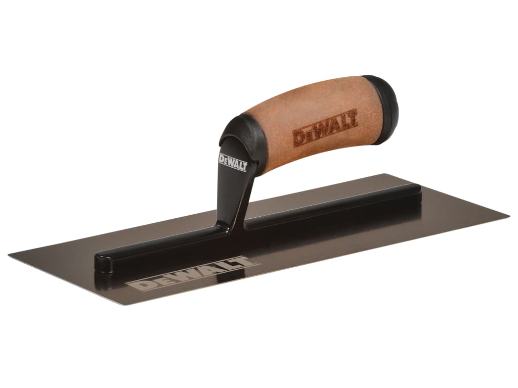 Gold Stainless Steel Finishing Trowel 11.5in                                    