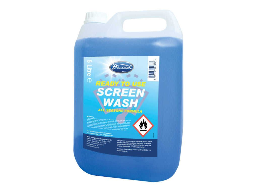 Ready Mixed Screenwash All Seasons Formula 5 litre                              