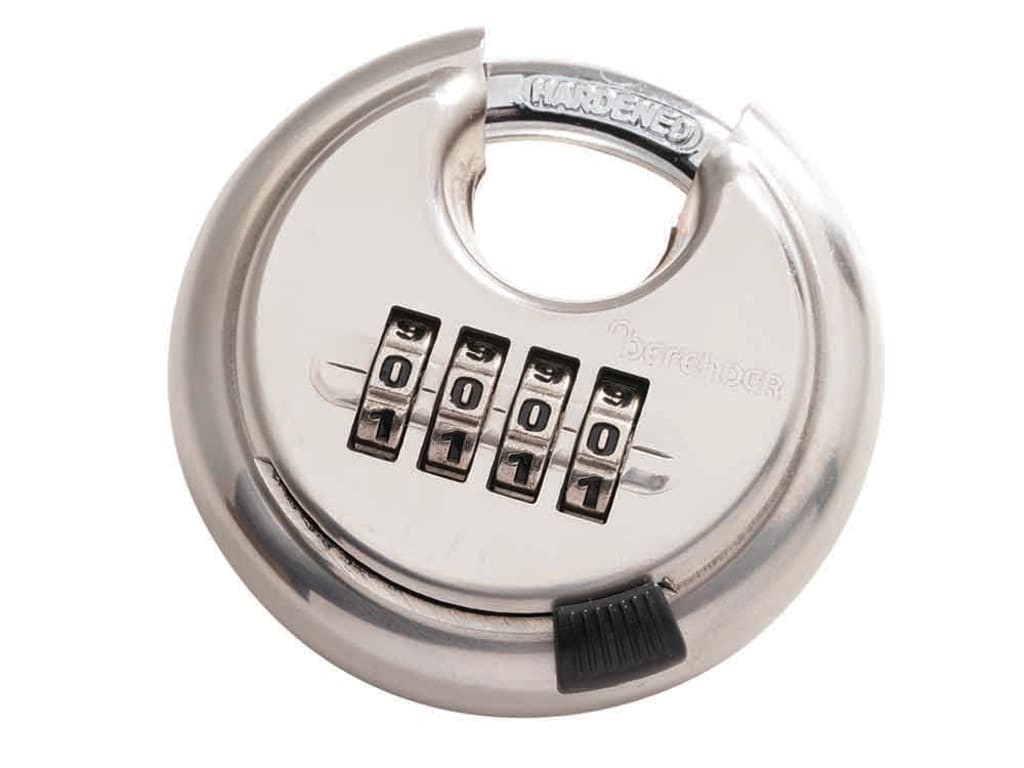 Diskus Combination Padlock 70mm                                                 